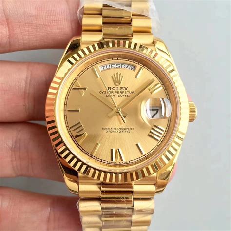 rolex gold watch replica|rolex knockoff watches.